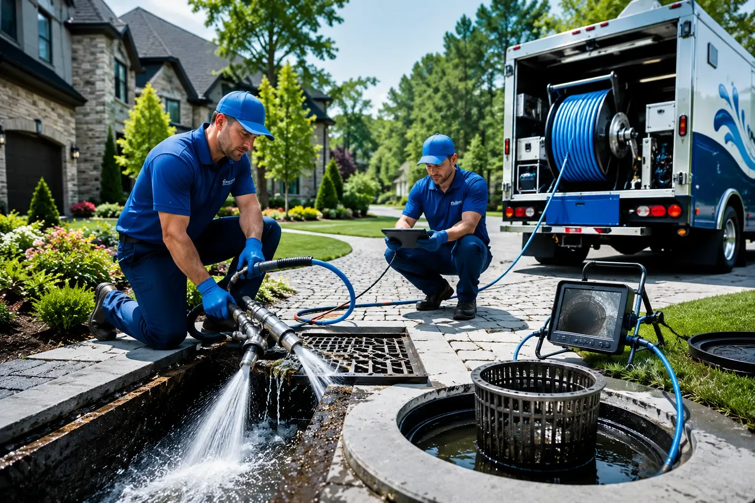 Local outdoor drain cleaning professionals in Colfax, LA